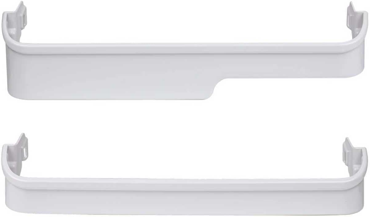 240338001 (TOP) and 240337901 (MIDDLE) Door Shelf Bin Racks Compatible with Frigidaire or Kenmore Refrigerator
