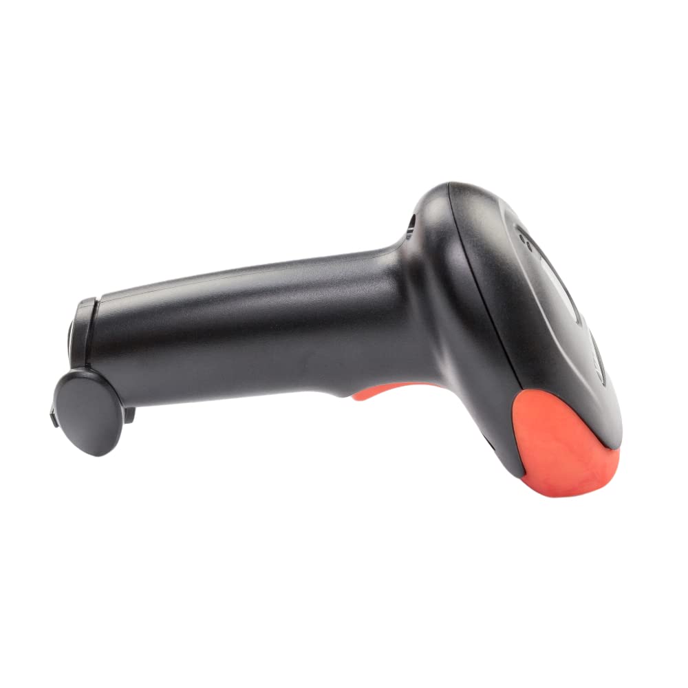 Yanzeo Escáner de código de Barras Inalámbrico 2.4G USB Portable DM QR Código POS Láser Lector de código de Barras 2D para Oficina, Libros, almacén, Tienda