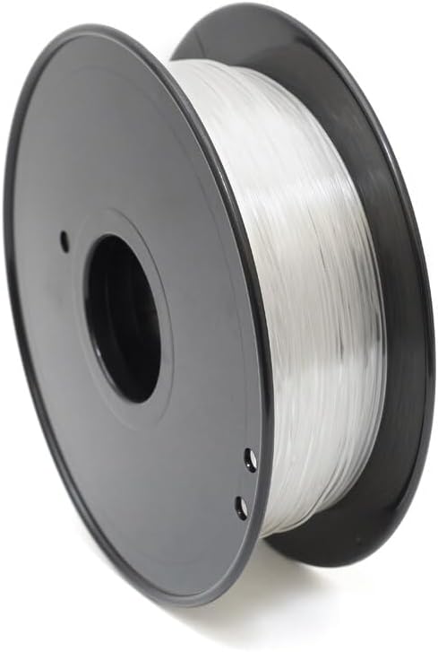 Printer Filament Filamento de plástico Flexible para impresora 3D, Material consumible de TPU 95A, 1,75mm, 0,8 kg 3D Printer (Color : Transparent Blue, Size : China)