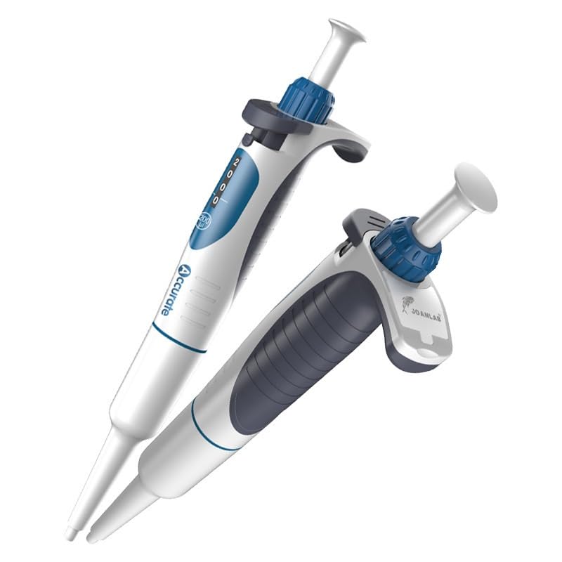 High-Temperature Sterilized Pipette, Single-Channel Adjustable and Autoclavable Micro-Volume Dispenser(0.5-10ul)