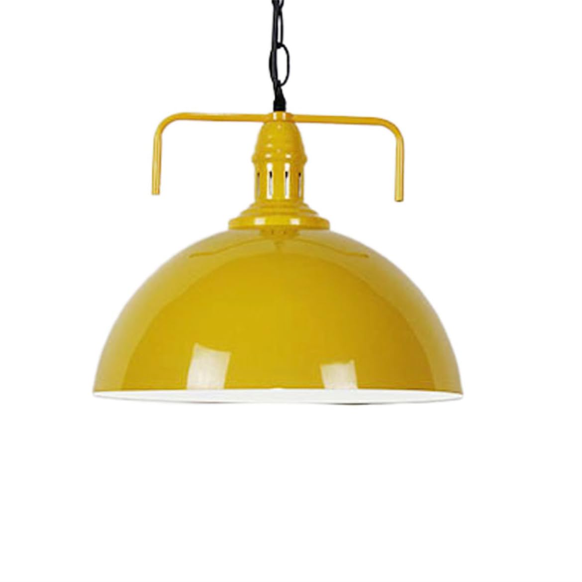 YGZPALH American Industrial Pendant Light with Chain - Hotel Hanging Lamp Black Mid Century Farmhouse Barn Ceiling Light with Aluminum Shade for Warehouse Staircase Entryway Stairway Basement 1-Pack