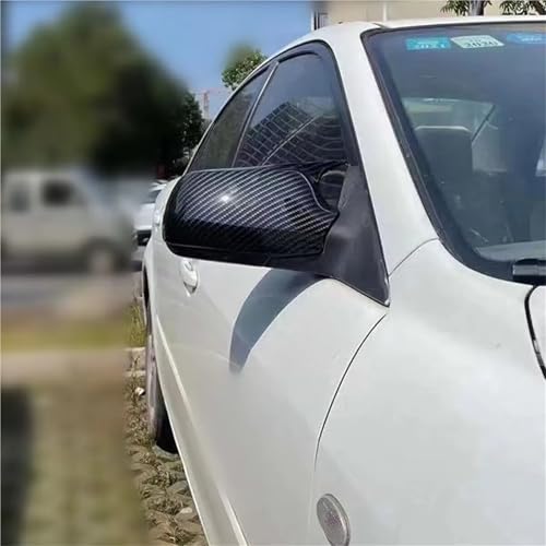 Garniture coque ABS Mazda 2 3 6 cache rétroviseur extérieur carbone 2005 - 6