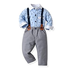 Baby Boys Christening Suit Gentleman Clothing Sets Toddler Boys Long Sleeve Tie Wedding Suit for Spring Autumn