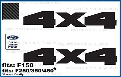 Miniatura 6 de Decal Mods - Adhesivos adhesivos para Ford F150 (2015-2020) y F250 F350 (2017-2020) (2 unidades), color negro