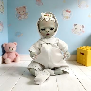 Kawayii muñeco bebé alien reborn 14 pulgadas miniatura 3