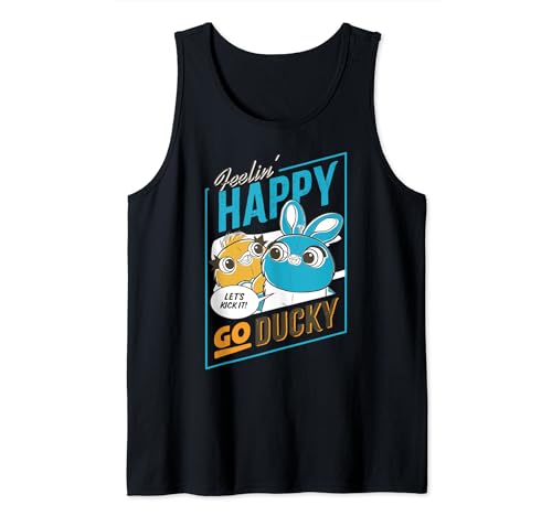 Débardeur Toy Story 4 Ducky Bunny haut Disney Pixar sans manches imprimé graphique