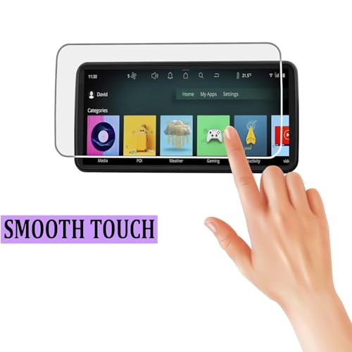 Image of ( 4 PACK ) Screen Protector For NEW TATA PUNCH EV 2026 FACELIFT / 10.25 INCH INFOTAINMENT + DIGITAL STEERING + AC PANEL + GEAR KNOB PROTECTOR /EMPOWERED / EMPOWERED+S punch ev 2026 Car Accessories [Not Tempered Glass]