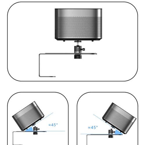 Soporte de proyector universal compatible con techos y paredes de salas y oficinas 4