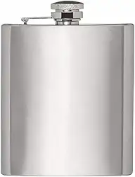 Cantil de Bolso Inox Porta Bebida Whisky e Vodka 160ml