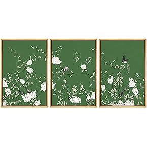 SIGNWIN Framed Canvas Print Wall Art Birds Sitting...