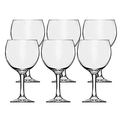Jogo 6 Taças para Gin Tônica 600 ml Vidro Nadir Figueiredo (7948)