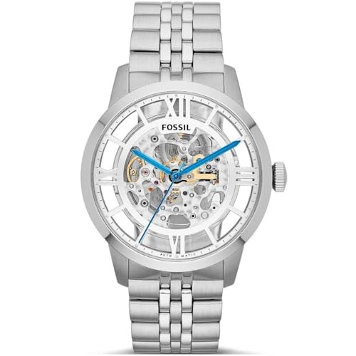 Image of Fossil Townsman Automatic Skeleton Dial Men's Watch ME3044