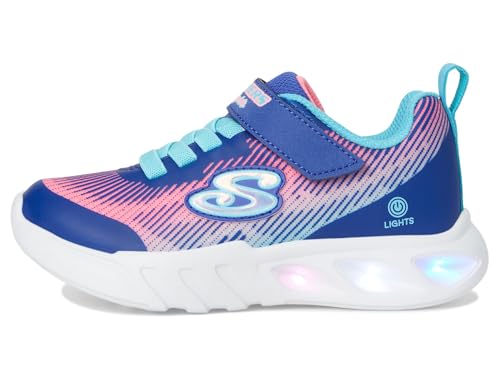 Skechers Girl's Flicker Flash-Light Takeover 303704l (Little Big Kid) Sneaker4
