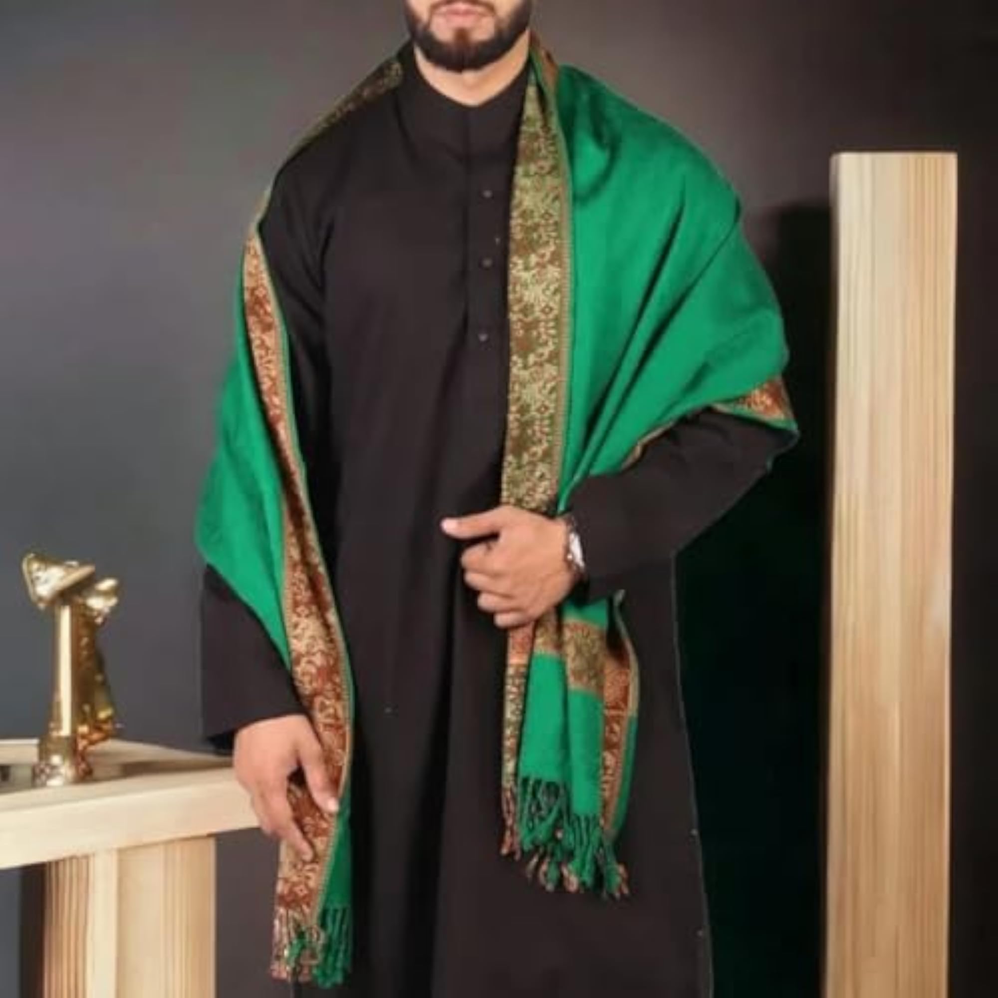 Acrowool Baghdadi Shawl, Karbala Style Muffler