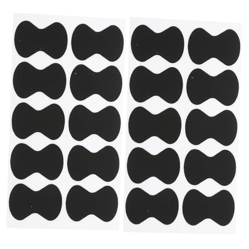 BESPORTBLE 20 piezas Púas de Guitarra con Almohadilla Antideslizante Autoadhesiva para Púas de Guitarra...