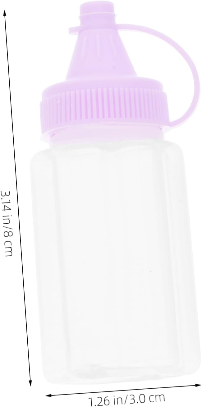 4pcs Sauce Bottles Squeeze Condiment Bottles Salad Dressing Container Ketchup Mustard image 5