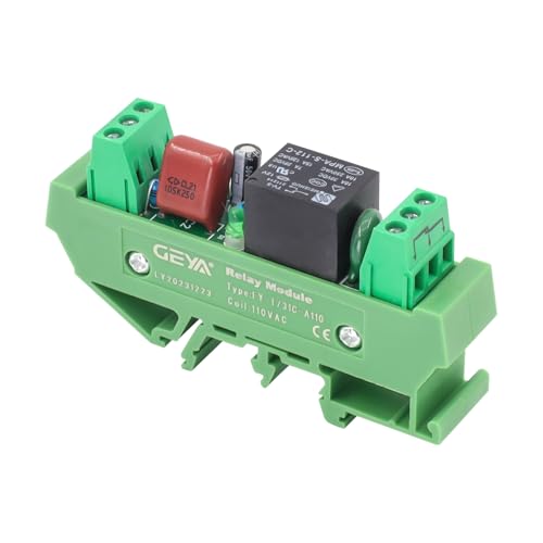 Interfaz de relé de 1 canal AC110V módulo interruptor eléctrico para proyectos