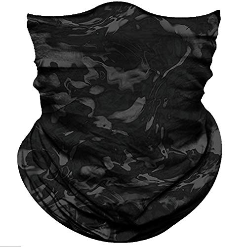 ObacleSeamless Face Mask Rave Bandana Men Women for Dust Sun Wind Protection
