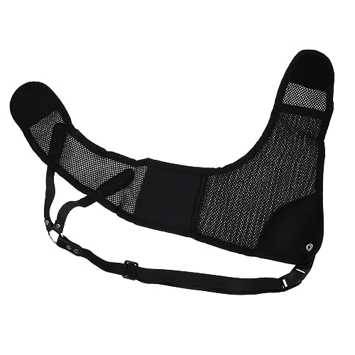 Yardwe Plastron de Tir à L'arc Respirant Ajustable en Nylon Léger, Protection Thoracique Résistante pour Chasse et Sport, Équipement de Protection Sportive Confortable