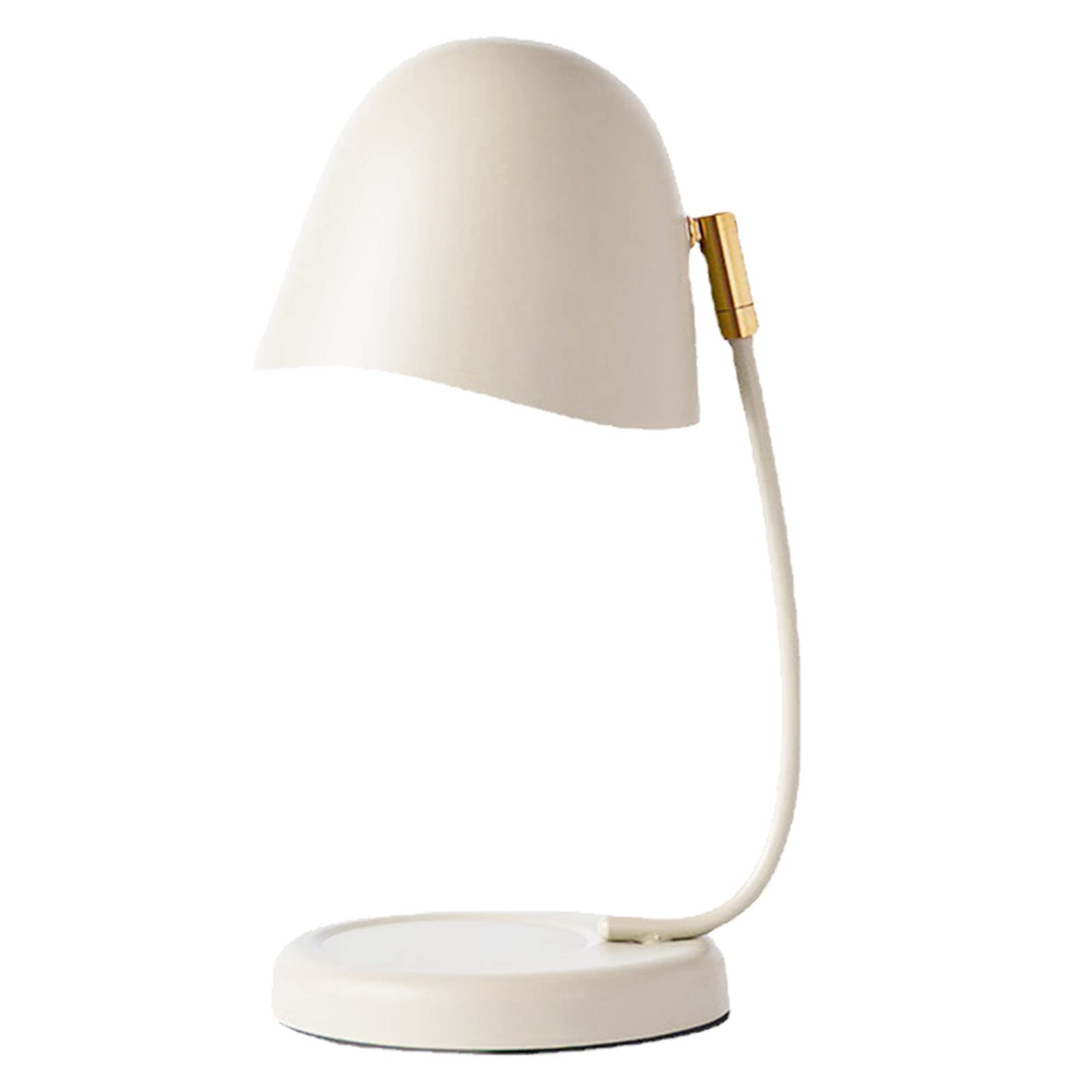 Lampada a Candela Fondente, Lampada Scaldacandela Profumata, Lampada da Tavolo Più Calda, Lampada Scaldacandela con 2 Lampadine, Lampada da Tavolo Scaldacera, per Arredamento Home(Bianco crema)
