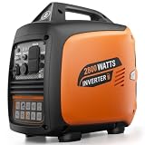 2800W Portable Inverter Generator, Quiet Gas Generator for Camping, RVs, Home Backup and Outdoor Activities, EPA Compliant