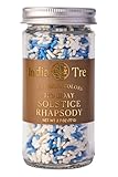 India Tree Nature’s Colors Cake Decorations Solstice Rhapsody Sprinkles in Glass Jar, Plant-Based Food Coloring, Non-GMO, No Artificial Dyes, Baking and Dessert Topping, 2.7 oz