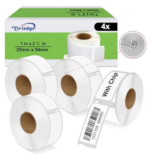 Étiquettes compatibles S0722520 pour éviter les bourrages sur Labelwriter 450 et 550