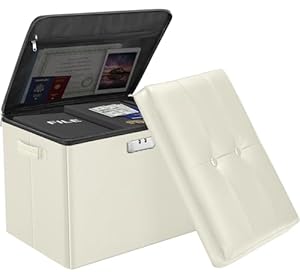 DocSafe Feuerfeste Aufbewahrungsbox Ottomane 43,2 cm