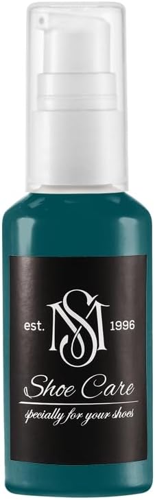 Nutritive Leather Spray - NCS S 5540-B20G Near Black Teal Navy - Deep Conditioning & Shoe Color Restoration for Smooth Leather by MAVI STEP - 1.70 fl oz / 50 ml