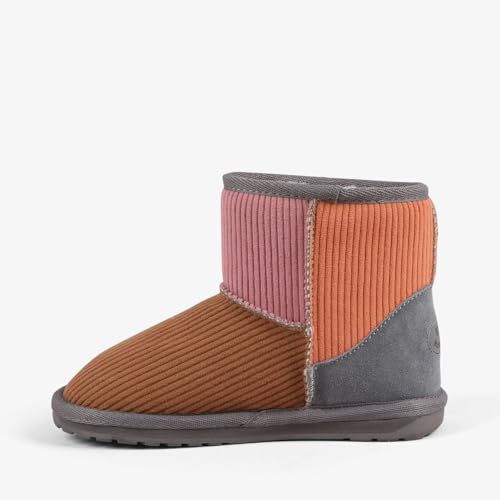 EMU Australia - Wallaby Mini Cord Patch Kids Boot4
