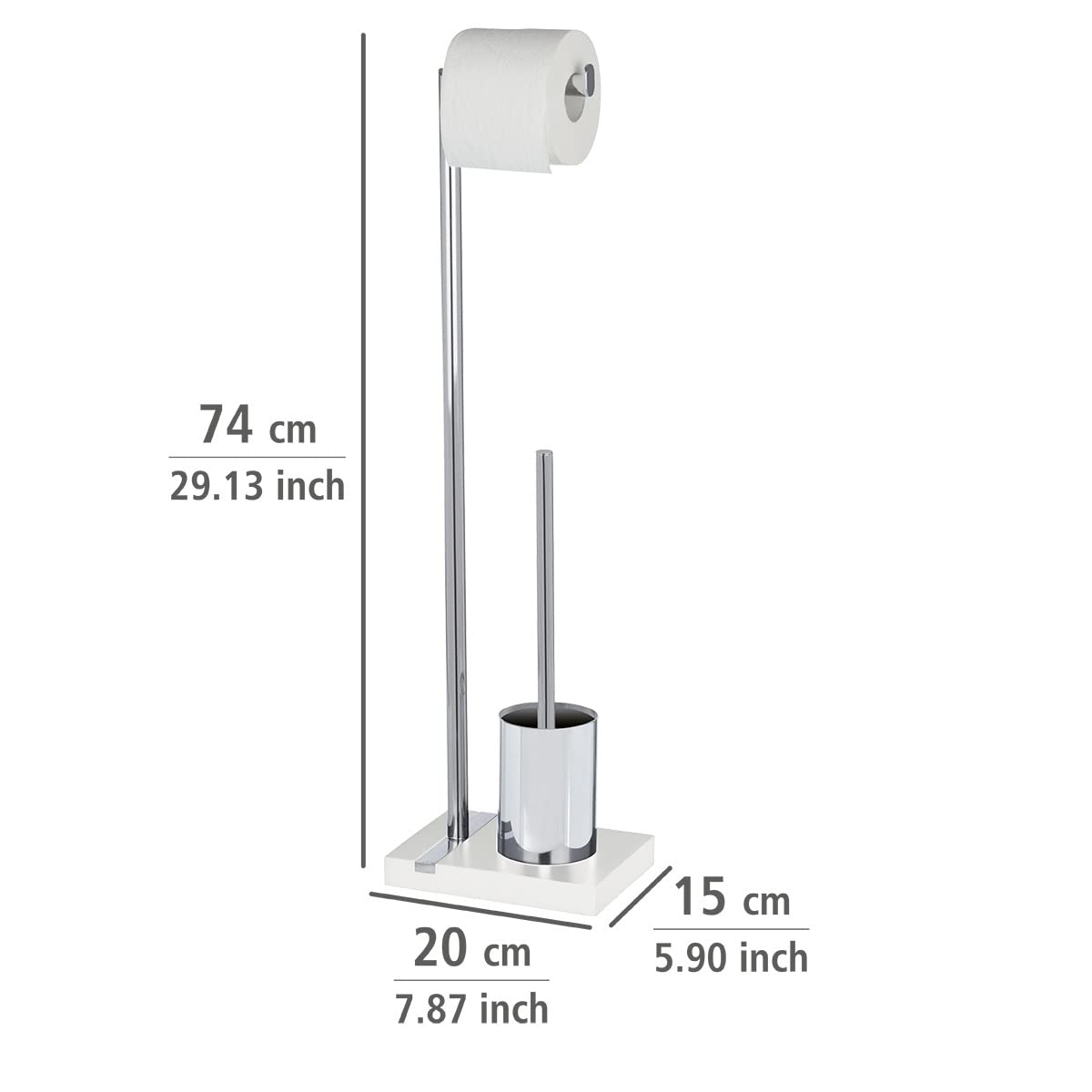 Stand WC-Garnitur Noble White