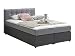 Produktbild Atlantic Home Collection RUDI Boxspringbett Stoff, Liegefläche 140 x 200 cm,  grau