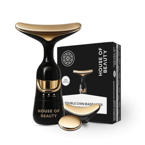 Image of House of Beauty 3-In-1 Double Chin Massager With 10,000 Vibrations, Facial Massager, for Under Eye Puffiness, Face, Neck, Jawline, Dark Circle & Anti Wrinkle Care, Face Lift & Skin Tightening Support