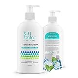 Suu Balm Fast Itching Relief Cream, Anti Itch Lotion for Sensitive Skin, Eczema, Psoriasis & Extreme, Very Severe & Dry Skin, Derm Formula, Menthol & Ceramides (350ml)