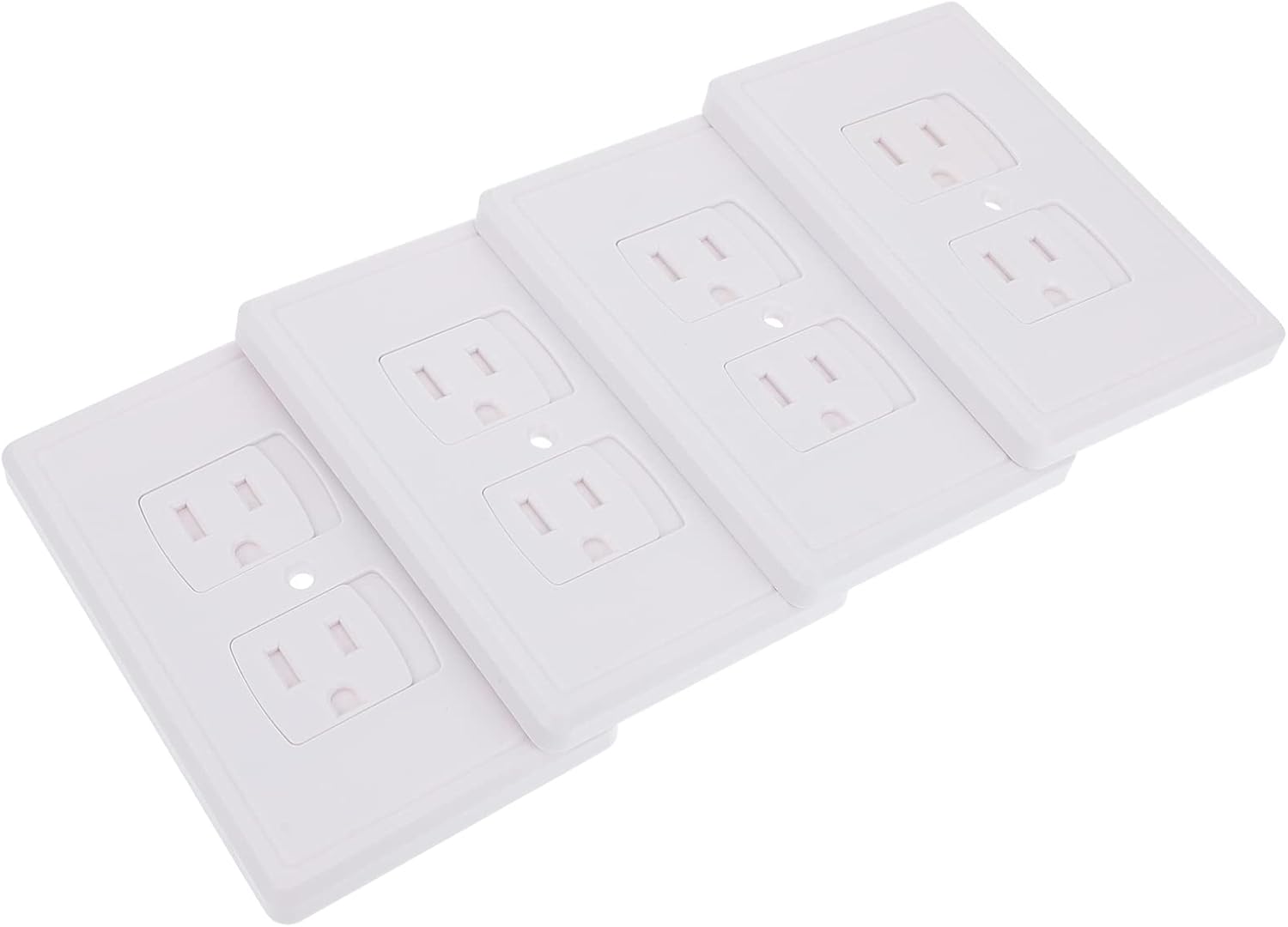 4 Pack Socket Covers Baby Safety Outlet Covers Child Outlet Socket Plugs
