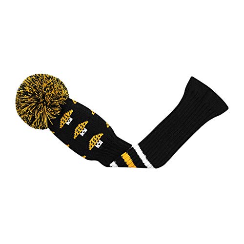Couvre-club de golf en tricot original pour look vintage sur le parcours de golf - 4