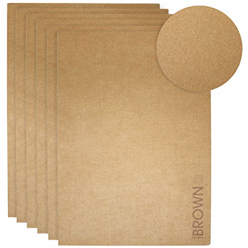 Carnet à dessin A3 avec papier kraft souple résistant lot de 6 Artway