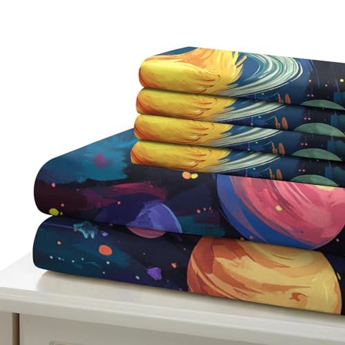 Housse de couette canard de l'espace microfibre anti-tache lavable machine