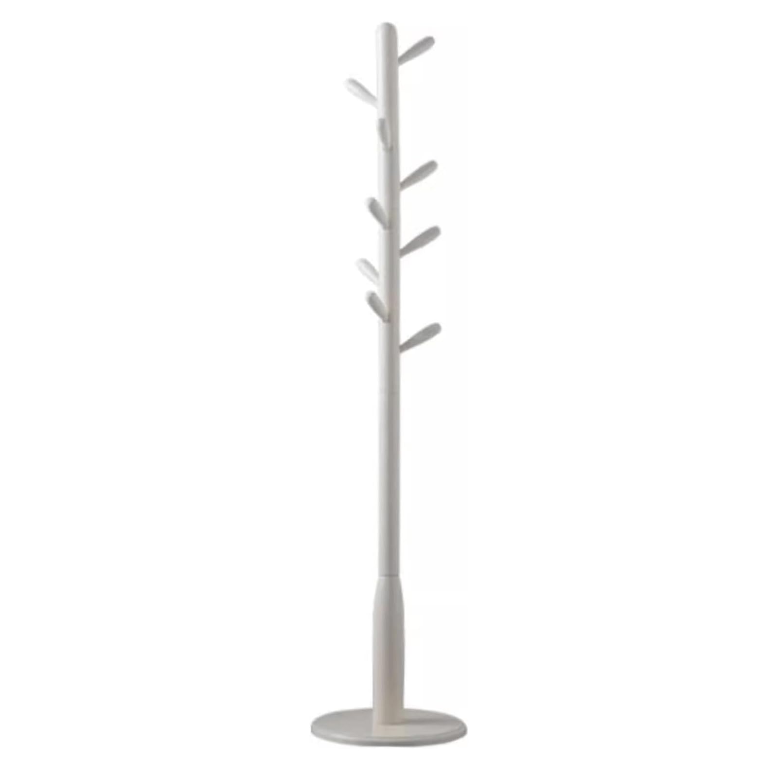 Porte-manteau sur pied en bois pour résoudre le manque de rangement dans la chambre