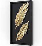 𝐒𝐈𝐄 𝐒𝐔𝐂𝐇𝐄𝐍 𝐍𝐀𝐂𝐇 𝐄𝐈𝐍𝐄𝐑 𝐕𝐄𝐑Ä𝐍𝐃𝐄𝐑𝐔𝐍𝐆 in ihrer Wohnung? Dann sind Sie bei JustComfy genau richtig! Ob für farbige Wände oder leblose Ecken, das schwarze Wandbild mit goldenen Blättern wirkt elegant & besonders zugleich und verbreitet eine ruhige Atmosphäre - in jedem Zimmer!