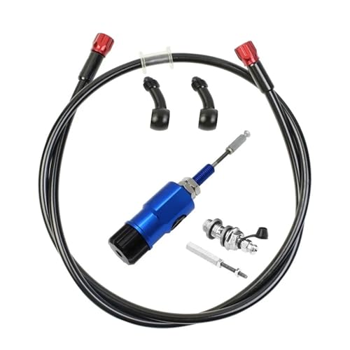Cilindro maestro de freno universal mecanizado con maneta de embrague azul para motocross
