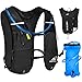 ONETOALL Chaleco Running Hombre Mujer, Ligero Mochila Hidratacion Trail Running, Chaleco para Correr con Bolsa Agua 2L, Silbato y Reflectante para Ciclismo Senderismo