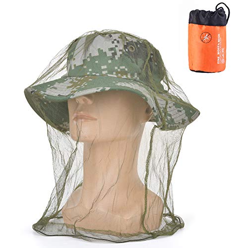 Chapéu de pesca ao ar livre, 5 unidades de chapéu antipoeira antiabelha ao ar livre, para viagens, v