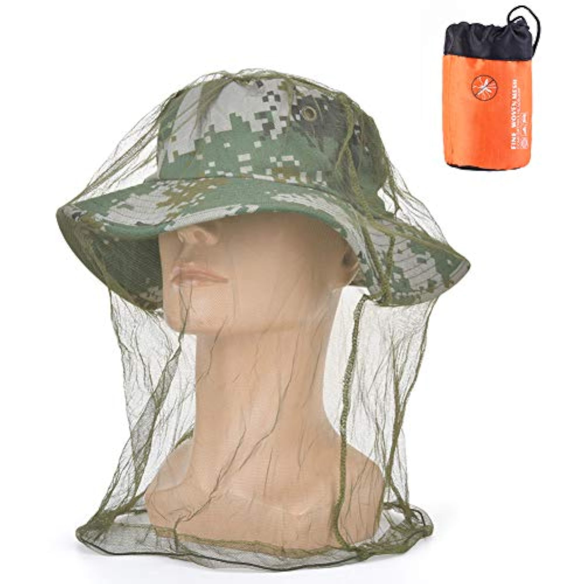 Outdoor Fishing Hat with Storage Bag