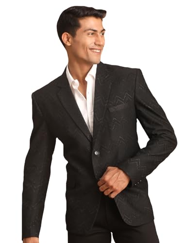 Blazer en soie mélangée VASTRAMAY pour homme au tissu importé d'exception