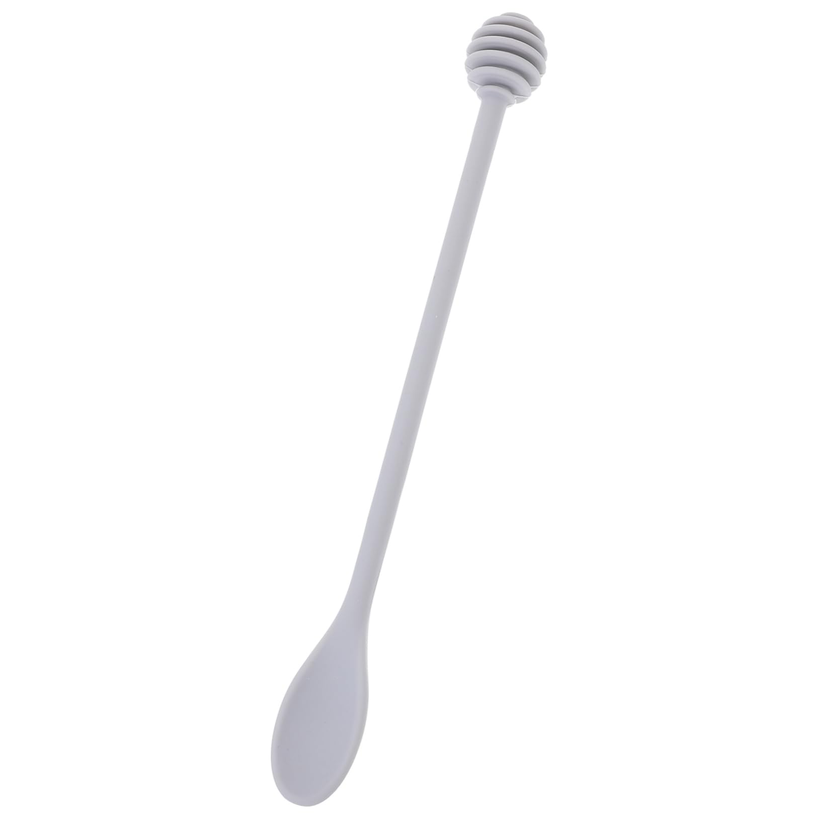 Honey Stirrer Stick Long Handle Silicone Covered Nylon Spoon Honey Dippers for Tea Syrup Stirrer Kitchen Tools Random Color
