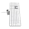 CTA Laptop & Tablet Cable Lock with Universal Metal Plate - Secure K-Slot Lock Laptops and Tablets Via Adhesive Lock - Laptops & Add-Ons