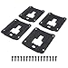 VIJKRFA 2 Set of - Truck Bed Cleats Plates with Screws for Ford for F150 2015-2021