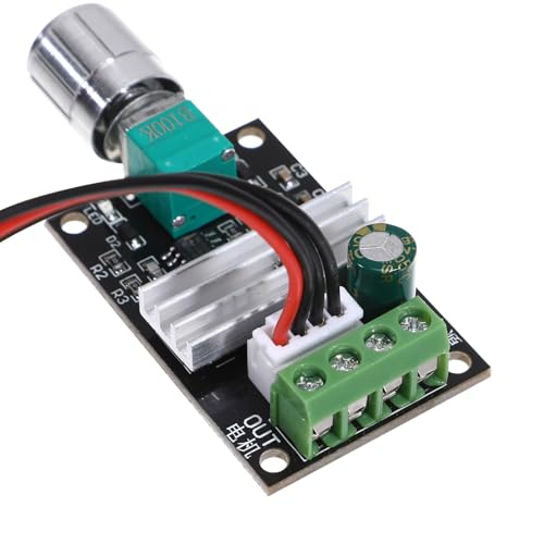Controlador PWM CC 1203BB reversible de 6V a 24V 3A con indicador LED 8