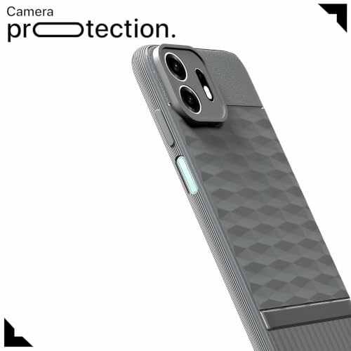 Image of Outlouders Back Cover for OnePlus N6 5G | Full Camera Protection | TPU Soft Flexible Shockproof Bumper Case (Grey)